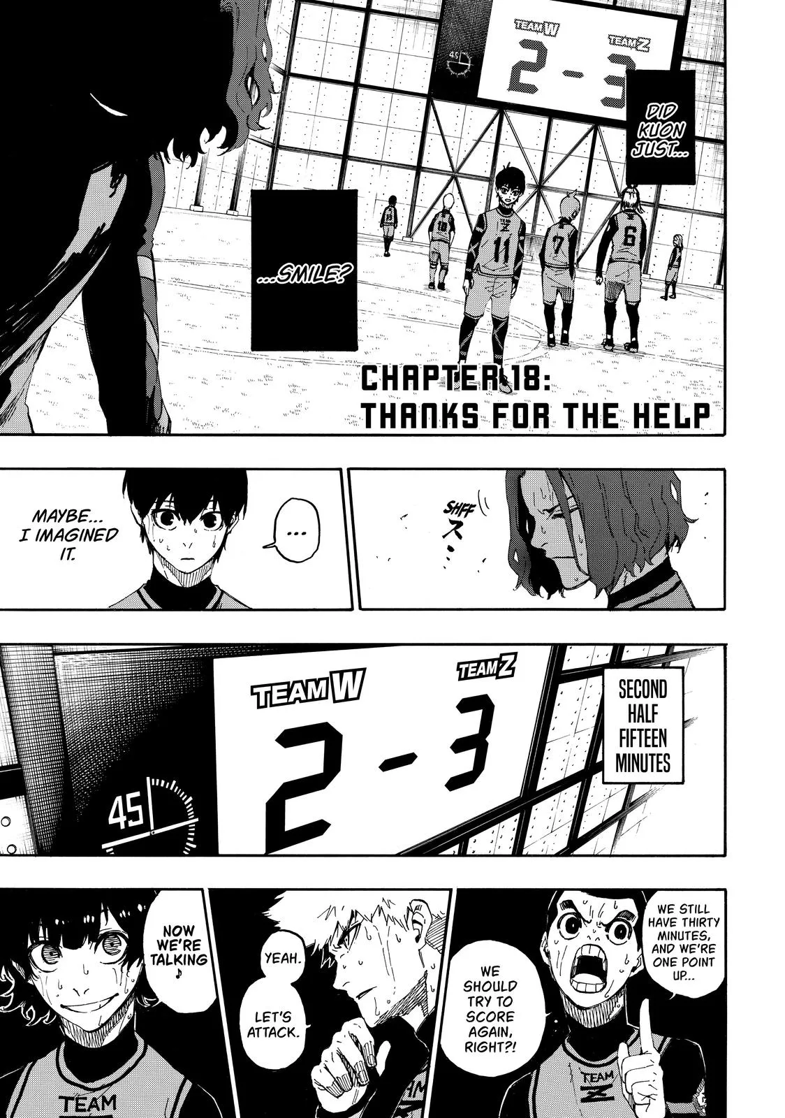 Blue Lock Chapter 18 Image 1