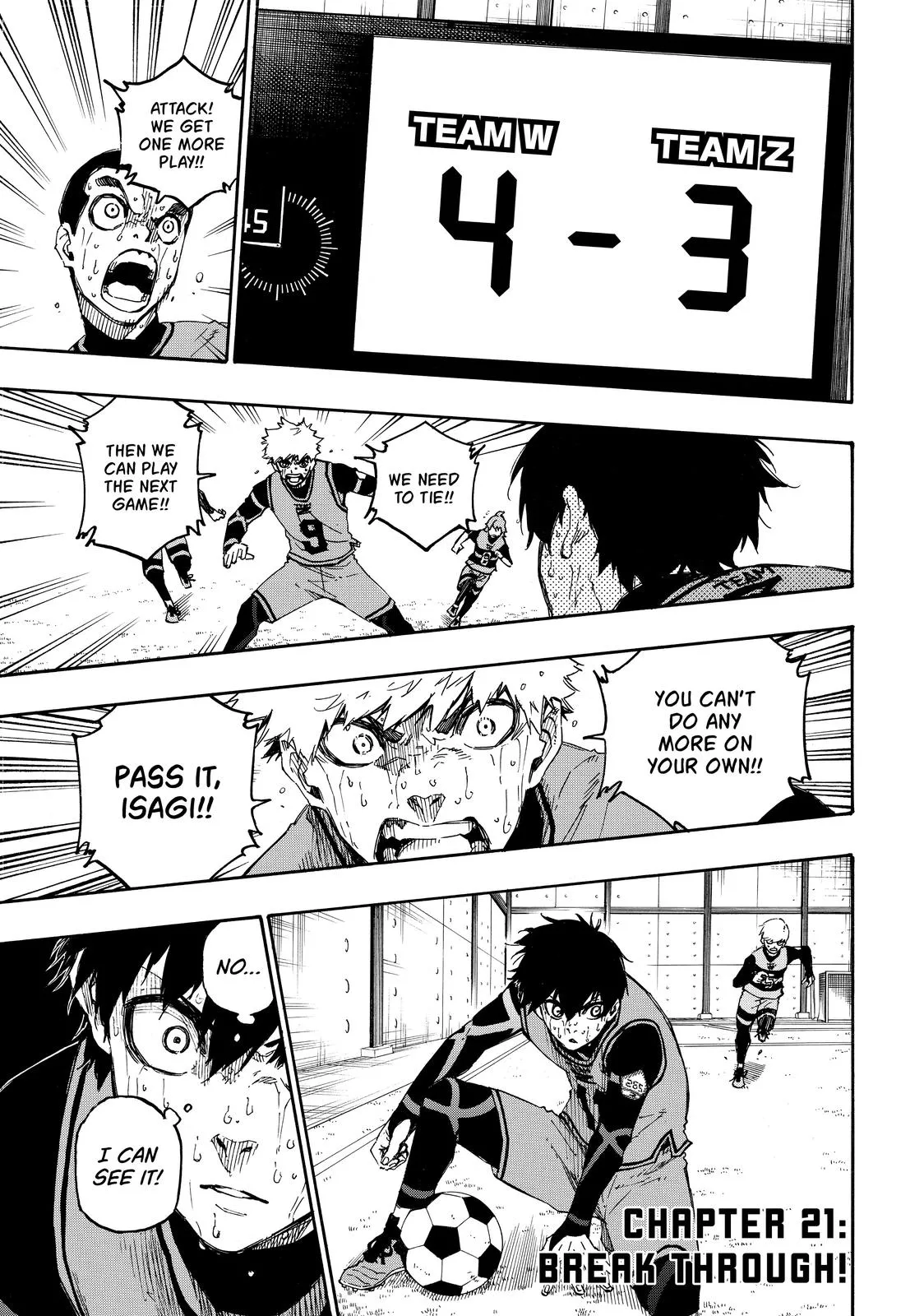 Blue Lock Chapter 21 Image 1