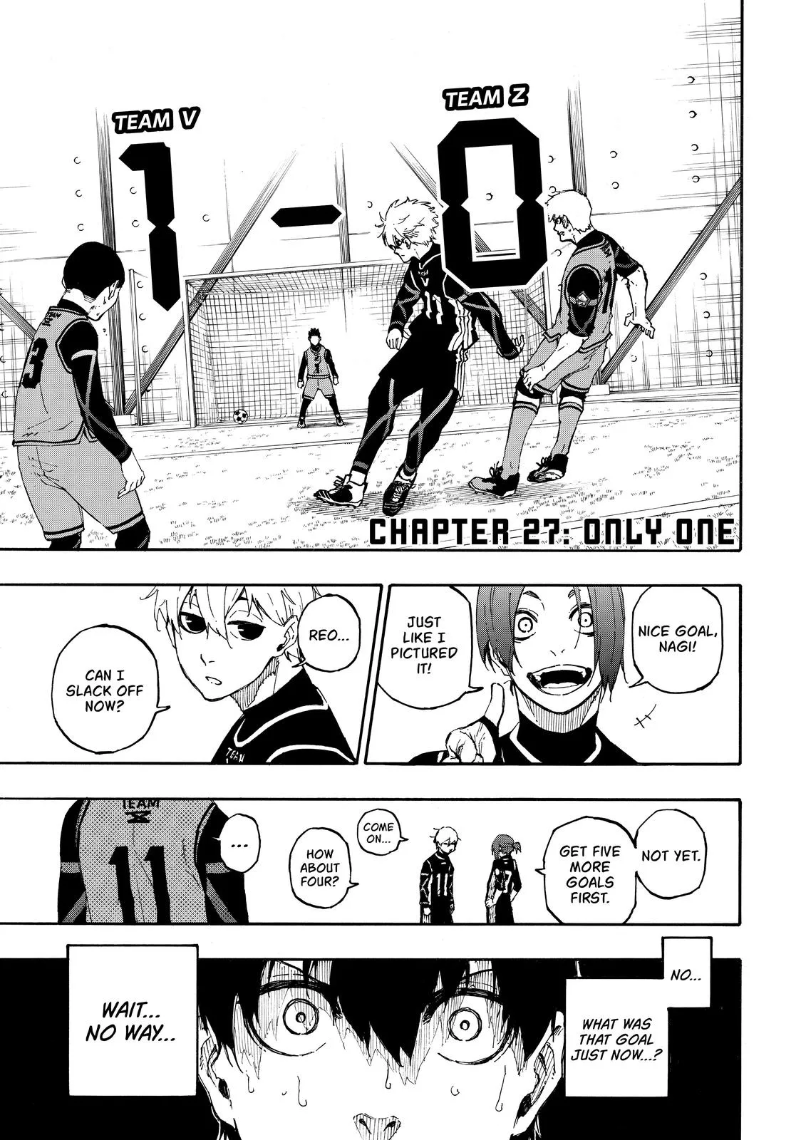 Blue Lock Chapter 27 Image 1