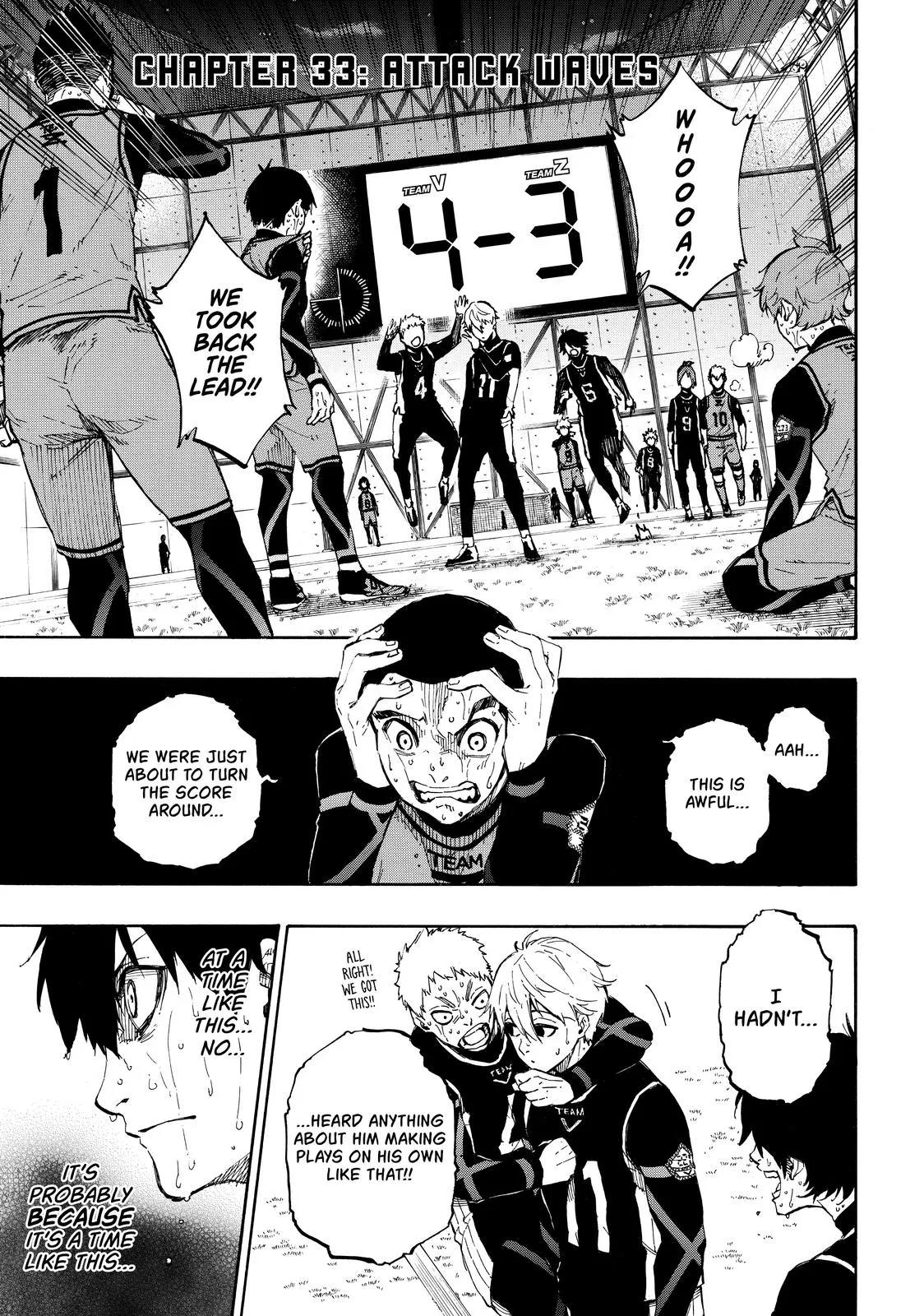 Blue Lock Chapter 33 Image 1