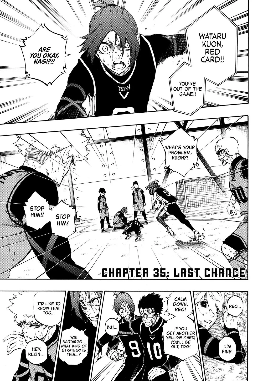 Blue Lock Chapter 35 Image 1