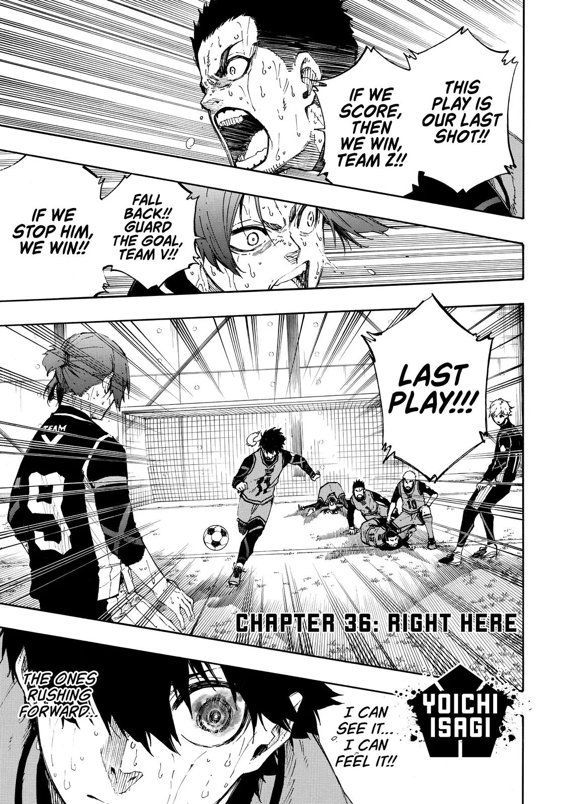 Blue Lock Chapter 36 Image 1