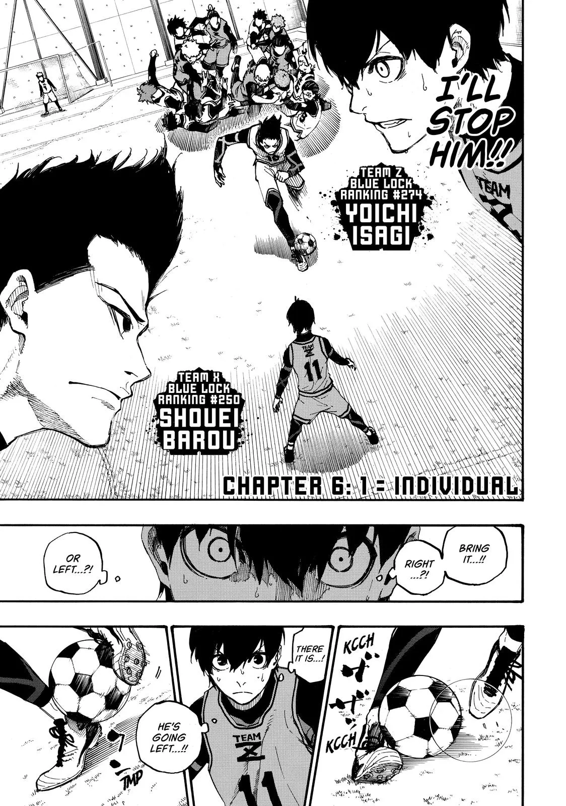 Blue Lock Chapter 6 Image 1