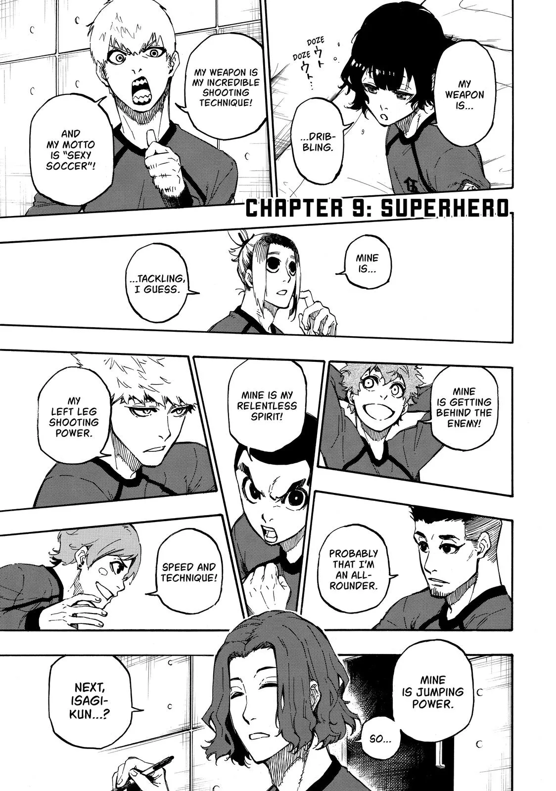 Blue Lock Chapter 9 Image 1